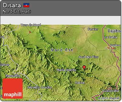 Satellite 3D Map of Disara