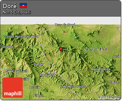 Satellite 3D Map of Doré