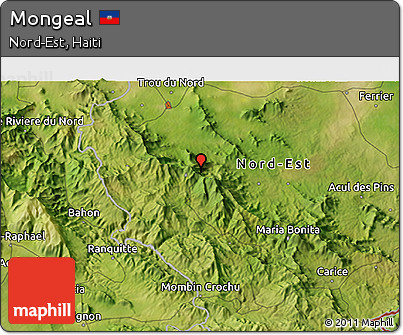 Satellite 3D Map of Mongeal