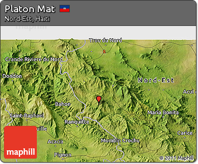 Satellite 3D Map of Platon Mat