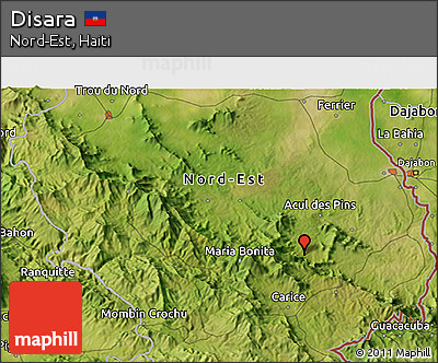 Satellite 3D Map of Disara