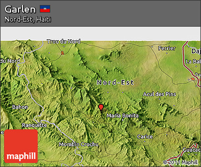Satellite 3D Map of Garlen