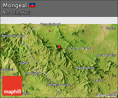Satellite 3D Map of Mongeal