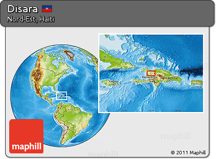 Physical Location Map of Disara