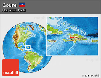Physical Location Map of Gouré