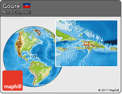 Physical Location Map of Gouré