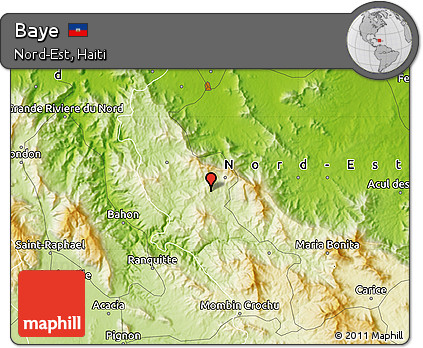 Physical Map of Baye