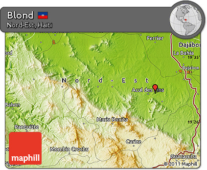 Physical Map of Blond