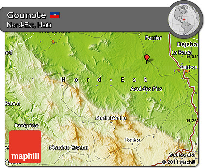 Physical Map of Gounote