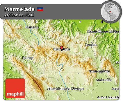 Physical Map of Marmelade