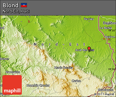 Physical Map of Blond