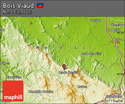 Physical Map of Bois Viaud
