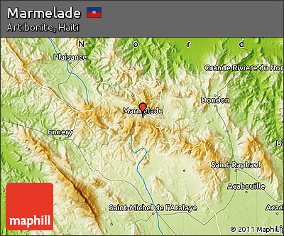 Physical Map of Marmelade