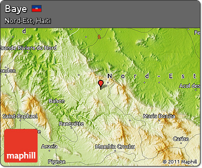 Physical Map of Baye