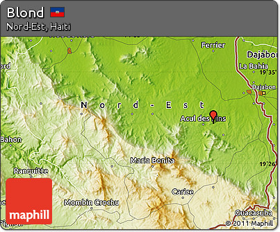 Physical Map of Blond