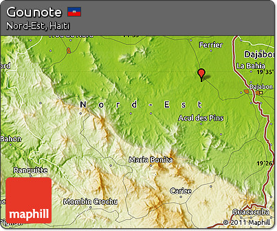 Physical Map of Gounote