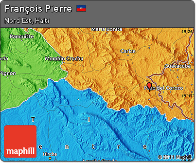 Political Map of François Pierre