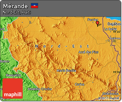 Political Map of Mérande