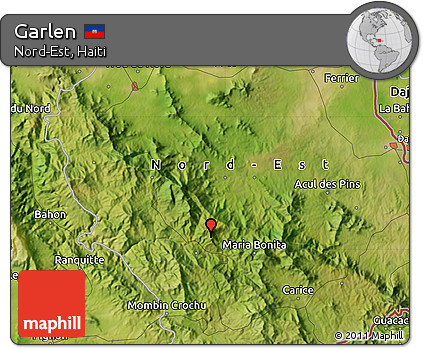Satellite Map of Garlen