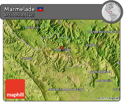 Satellite Map of Marmelade