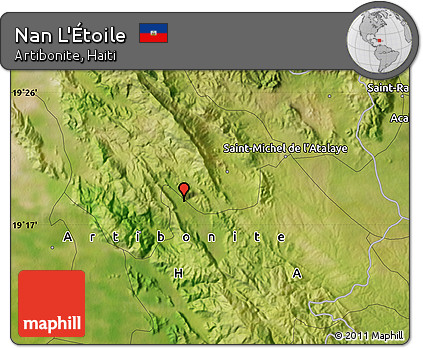Satellite Map of Nan L'Étoile