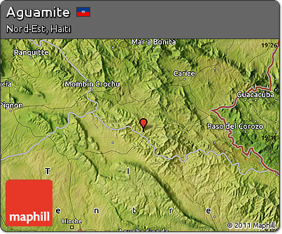 Satellite Map of Aguamite