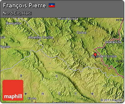 Satellite Map of François Pierre