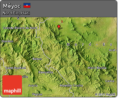 Satellite Map of Méyoc