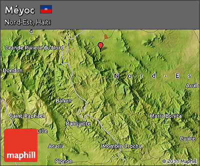 Satellite Map of Méyoc