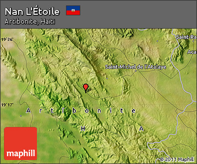 Satellite Map of Nan L'Étoile