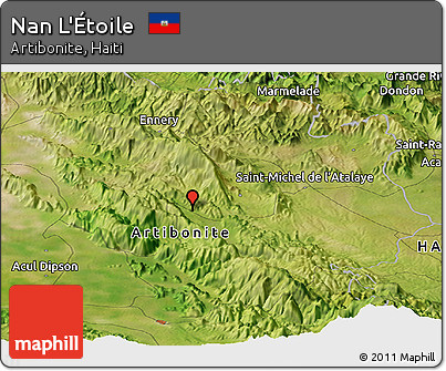 Satellite Panoramic Map of Nan L'Étoile