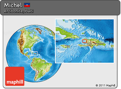 Physical Location Map of Michel