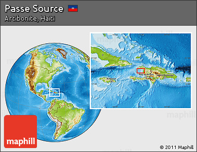 Physical Location Map of Passe Source