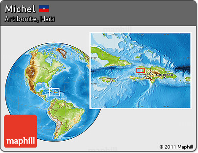 Physical Location Map of Michel