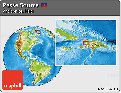 Physical Location Map of Passe Source