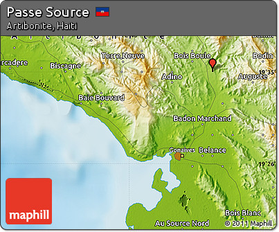 Physical Map of Passe Source