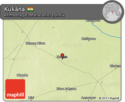 Physical Map of Kukāna