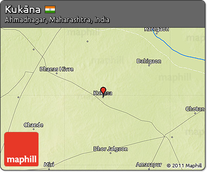 Physical Map of Kukāna