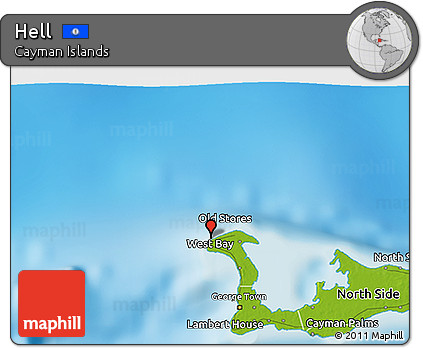 Physical 3D Map of Hell