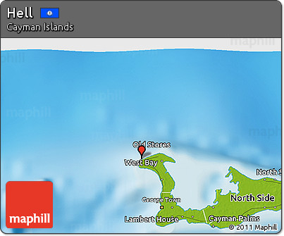 Physical 3D Map of Hell