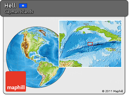 Physical Location Map of Hell