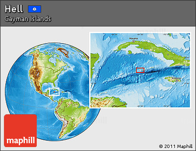 Physical Location Map of Hell