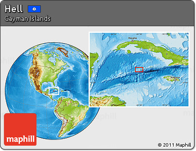 Physical Location Map of Hell