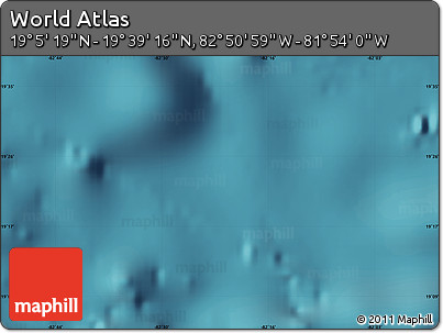 Satellite Map of the Area around 19° 22' 18" N, 82° 22' 30" W