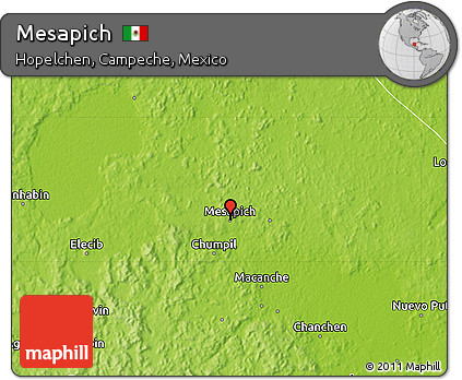 Physical Map of Mesapich