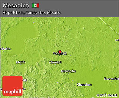 Physical Map of Mesapich
