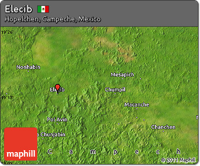 Satellite Map of Elecib