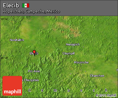 Satellite Map of Elecib