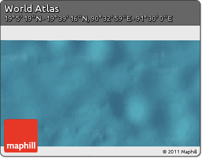 Satellite 3D Map of the Area around 19° 22' 18" N, 91° 1' 30" E