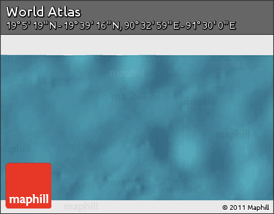 Satellite 3D Map of the Area around 19° 22' 18" N, 91° 1' 30" E